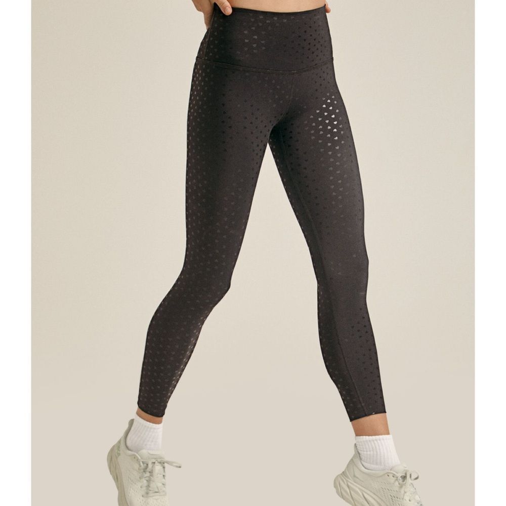 Beyond Yoga Hearts High Waist Midi Leggings